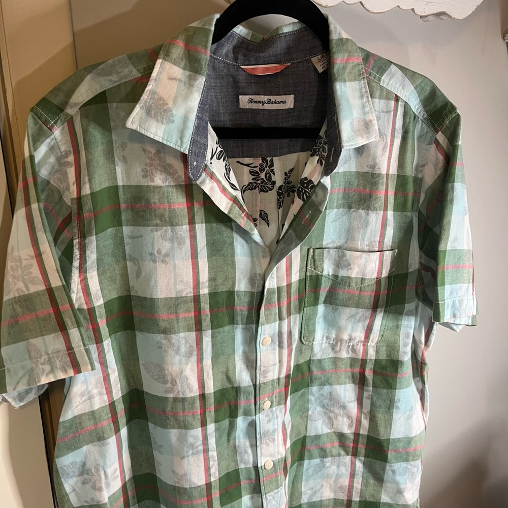 Tommy Bahama Multicolor Plaid Men's Shirt
